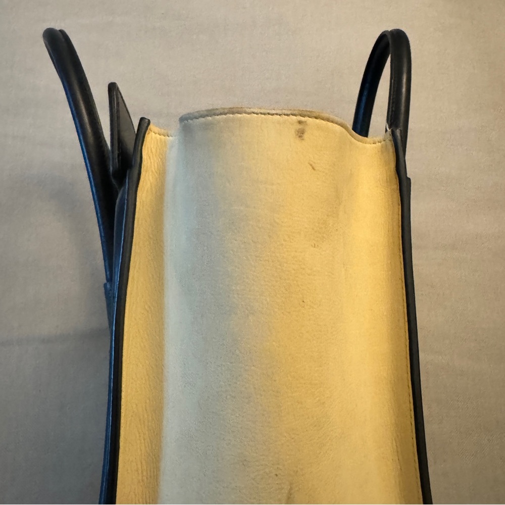 💛CELINE💛Tricolor Leather Micro Luggage Tote Bag - Picture 14 of 14